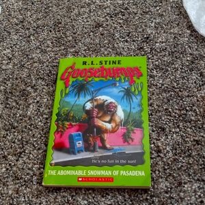 Goosebumps book